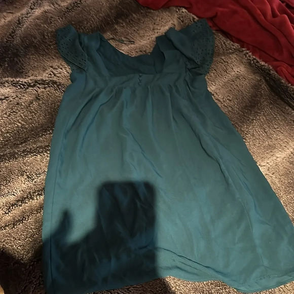 Maison Cinqcent Green Spring Summer mini Baby doll Dress, M - Picture 17 of 17